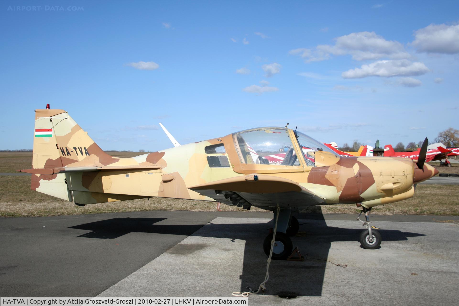HA-TVA, 1972 Scottish Aviation Bulldog Series 100 Model 104 C/N BH100/134, Hungary-Kaposújlak airport.