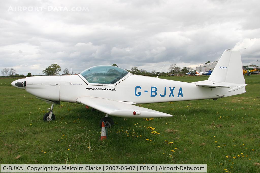 G-BJXA, 1982 Slingsby T-67A Firefly C/N 1994, Slingsby T-67A at Bagby Airfield, UK in 2007.