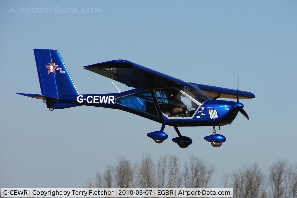 G-CEWR, 2008 Aeroprakt A-22L Foxbat C/N PFA 317A-14736, 2008 AEROPRAKT A22-L FOXBAT - One of the many aircraft at Breighton on a fine Spring morning