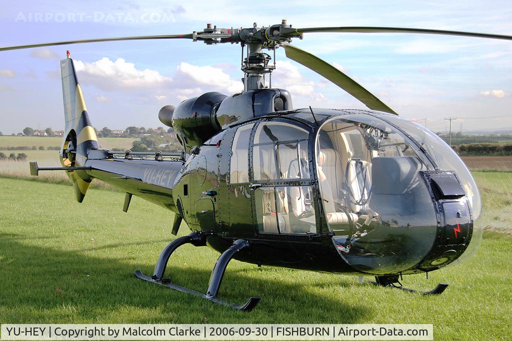 YU-HEY, Aerospatiale SA-341G Gazelle C/N 1320, Aerospatiale SA-341G Gazelle at Fishburn Airfield, UK in 2006.