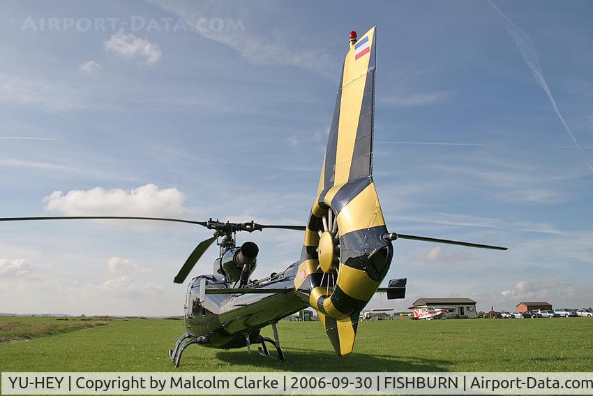 YU-HEY, Aerospatiale SA-341G Gazelle C/N 1320, Aerospatiale SA-341G Gazelle at Fishburn Airfield, UK in 2006.