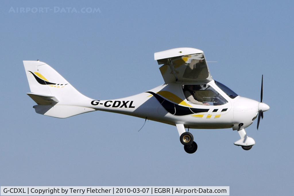G-CDXL, 2006 Flight Design CTSW C/N 8191, Flight design CTSW - One of the many aircraft at Breighton on a fine Spring morning