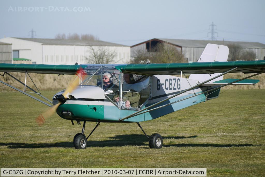 G-CBZG, 2002 Rans S-6ES Coyote II C/N PFA 204-13894, One of the many aircraft at Breighton on a fine Spring morning