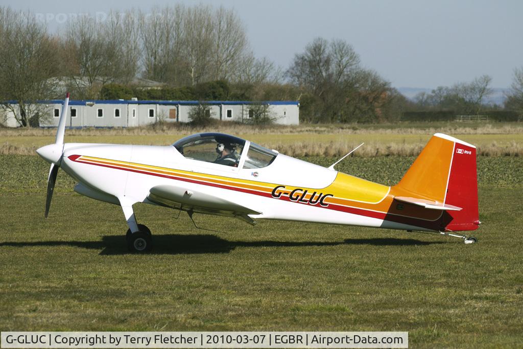 G-GLUC, 1991 Vans RV-6 C/N 20153, Vans RV-6   -   One of the many aircraft at Breighton on a fine Spring morning