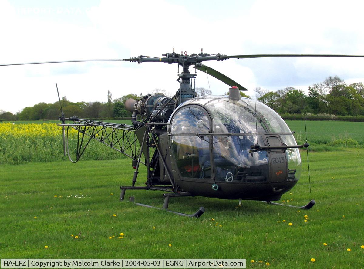 HA-LFZ, 1968 Sud SA-318C Alouette II C/N 2043/M380, Sud SA-318C Alouette II at Bagby Airfield's 2004 Fly-in.