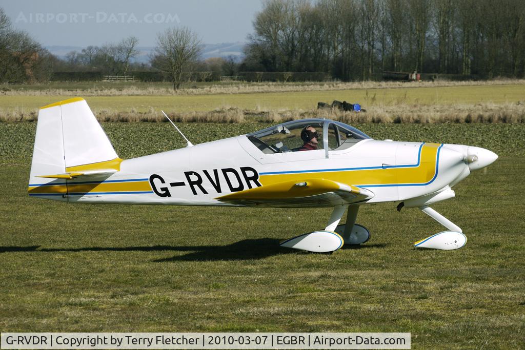 G-RVDR, 2001 Vans RV-6A C/N PFA 181A-13098, Vans RV-6   -   One of the many aircraft at Breighton on a fine Spring morning
