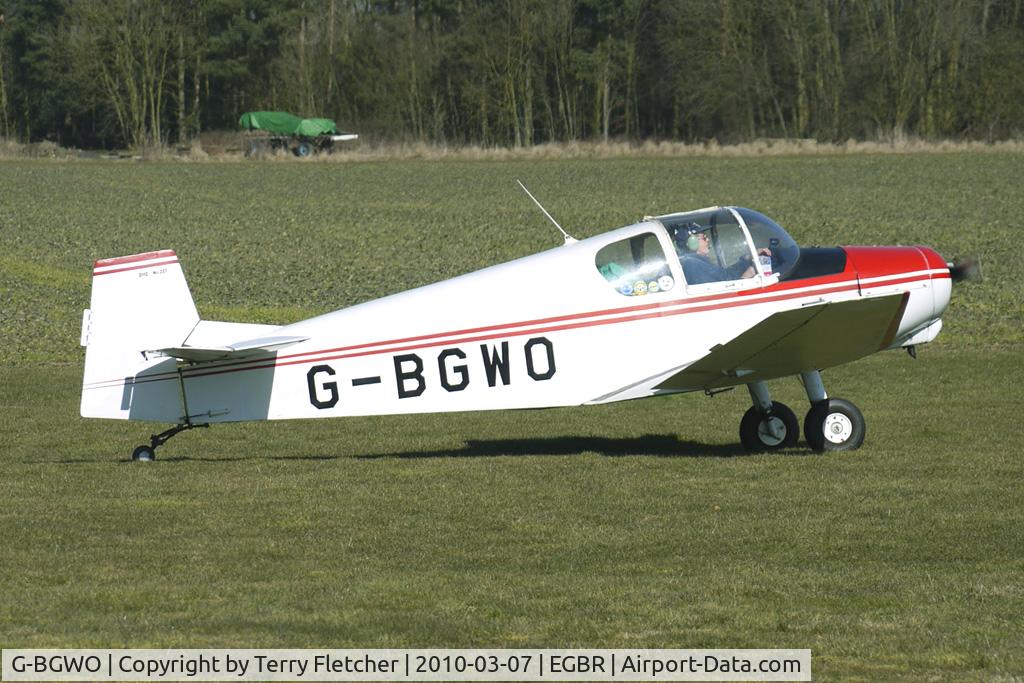 G-BGWO, 1955 Jodel D-112 C/N 227, Jodel D112 - One of the many aircraft at Breighton on a fine Spring morning