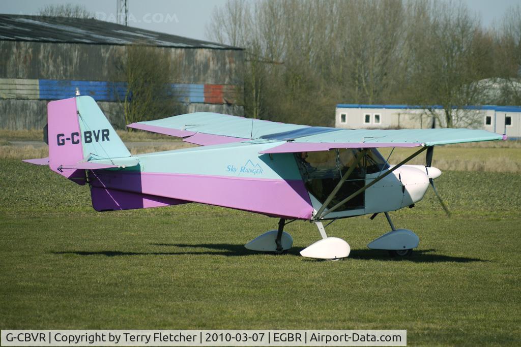 G-CBVR, 2002 Best Off Skyranger 912(2) C/N BMAA/HB/231, One of the many aircraft at Breighton on a fine Spring morning