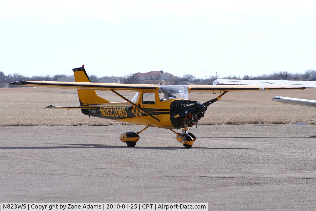 N823WS, 1967 Cessna 150G C/N 15066175, At Cleburne Municipal