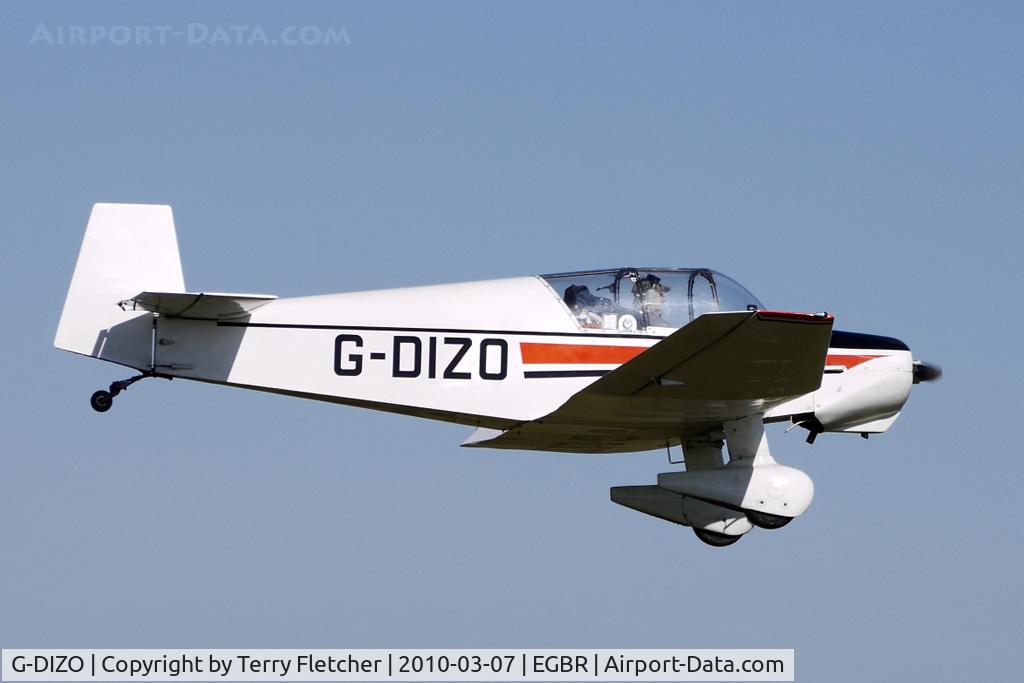 G-DIZO, 1965 Jodel D-120 Paris-Nice C/N 326, Jodel D120 - One of the many aircraft at Breighton on a fine Spring morning