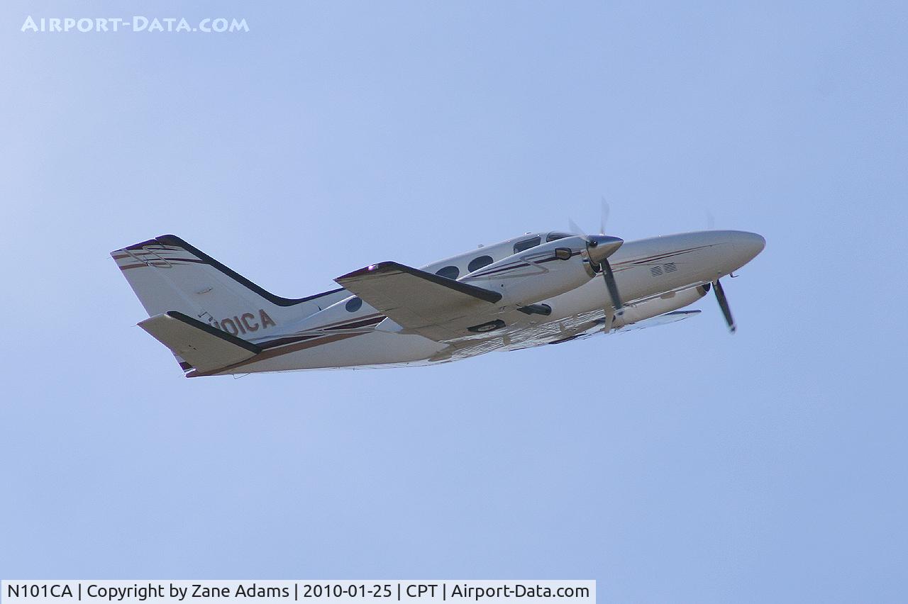 N101CA, 1981 Cessna 425 Conquest I C/N 425-0142, At Cleburne Municipal