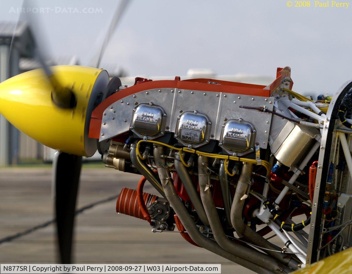 N877SR, 2008 Rihn DR-109 C/N SFR-1, A closer look at her powerplant