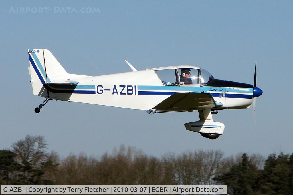 G-AZBI, 1964 SAN Jodel D-150 Mascaret C/N 43, Jodel D150 - One of the many aircraft at Breighton on a fine Spring morning