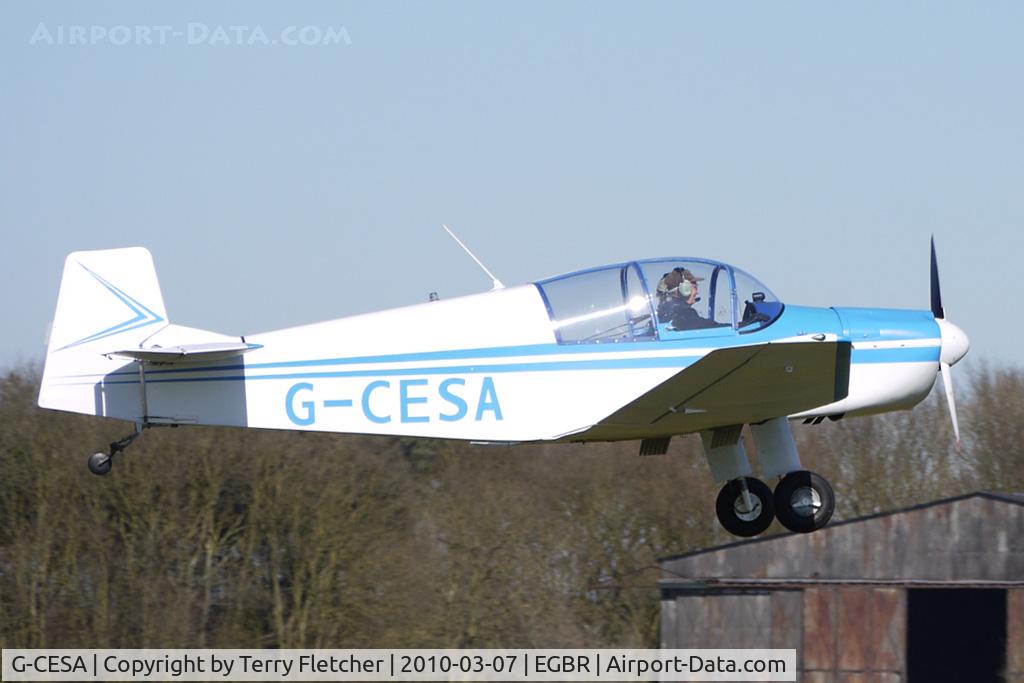 G-CESA, 2009 Jodel DR-1050 Ambassadeur C/N PFA 304-13753, One of the many aircraft at Breighton on a fine Spring morning