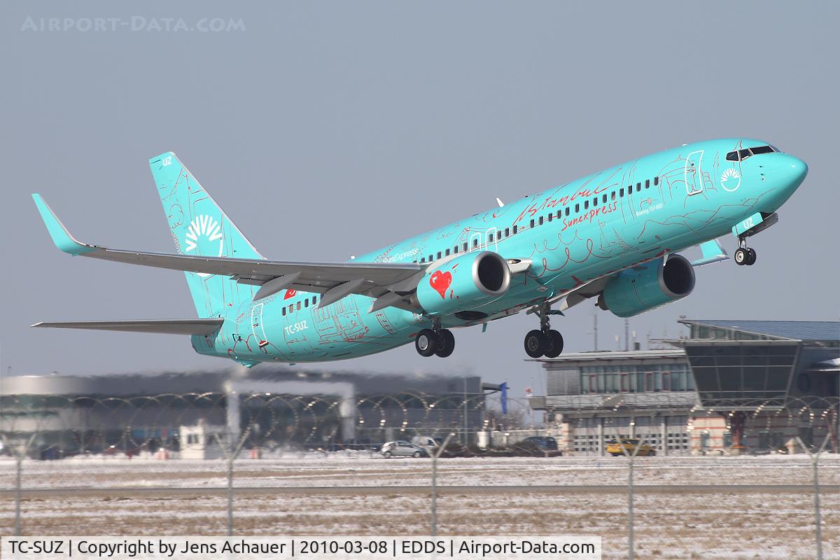 TC-SUZ, 2008 Boeing 737-8HX C/N 29649, SunExpress - Boeing 737-8HX - Reg- TC-SUZ