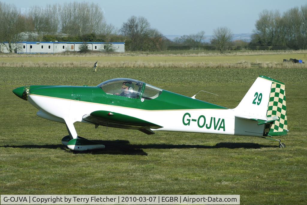 G-OJVA, 1998 Vans RV-6 C/N PFA 181-12292, Vans RV-6   -   One of the many aircraft at Breighton on a fine Spring morning