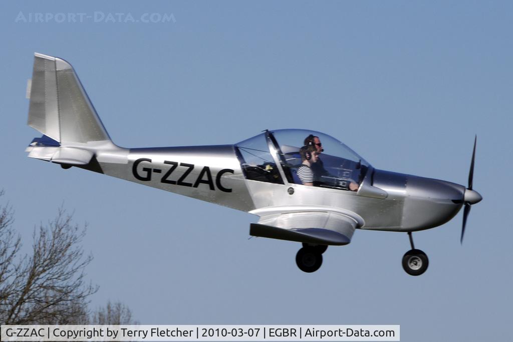 G-ZZAC, 2007 Aerotechnik EV-97 Eurostar C/N PFA 315-14642, One of the many aircraft at Breighton on a fine Spring morning
