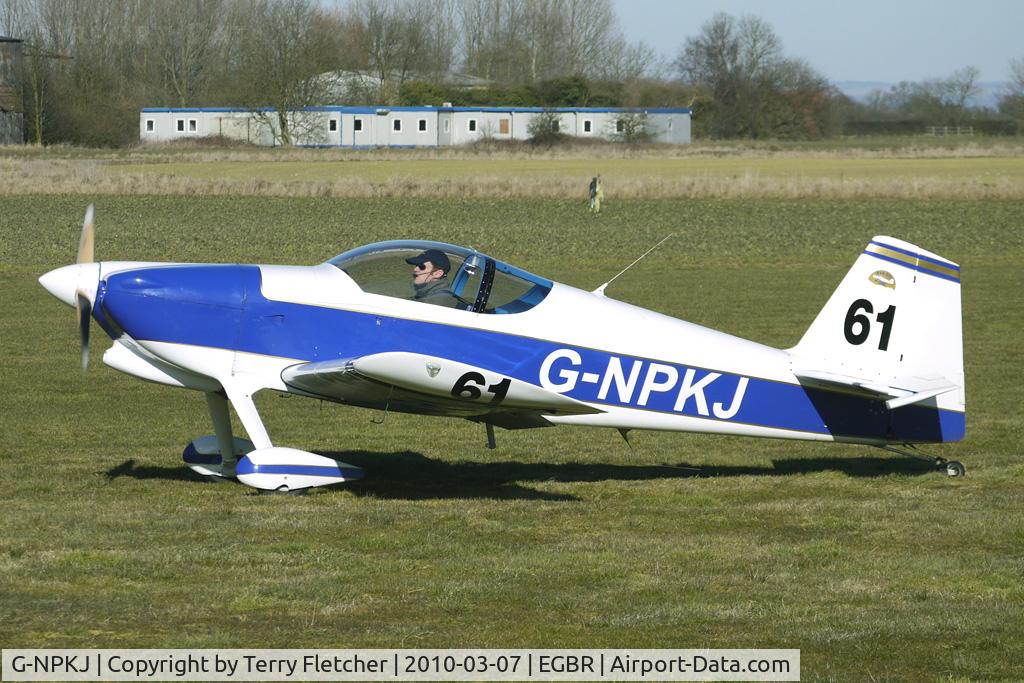 G-NPKJ, 1998 Vans RV-6 C/N PFA 181-13138, Vans RV-6   -   One of the many aircraft at Breighton on a fine Spring morning