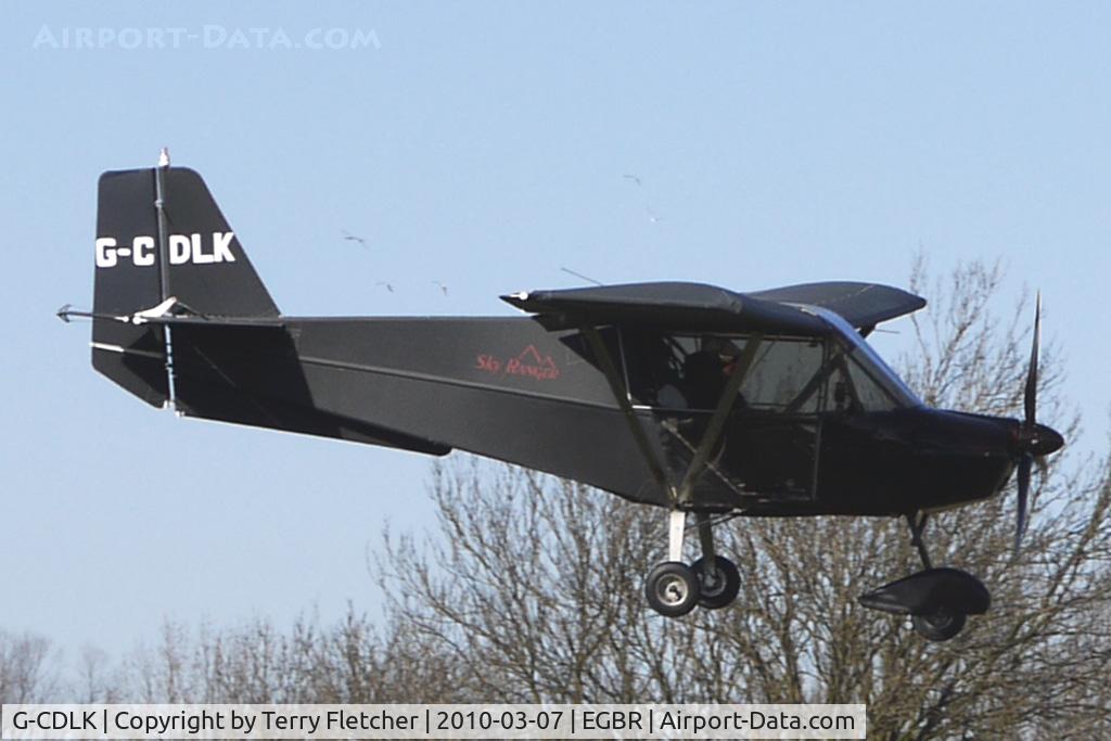 G-CDLK, 2005 Best Off Skyranger Swift 912S(1) C/N BMAA/HB/452, One of the many aircraft at Breighton on a fine Spring morning
