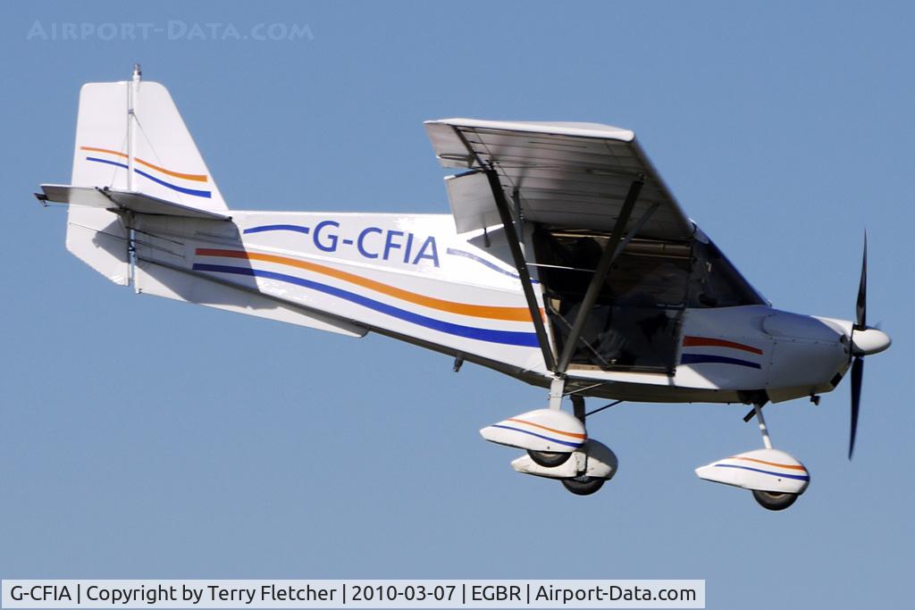 G-CFIA, 2008 Skyranger Swift 912S(1) C/N BMAA/HB/561, One of the many aircraft at Breighton on a fine Spring morning