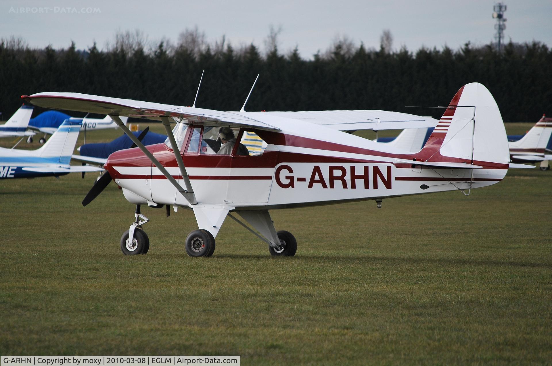 G-ARHN, 1960 Piper PA-22-150 Caribbean C/N 22-7514, Piper PA-22 Caribbean Ex N3622Z