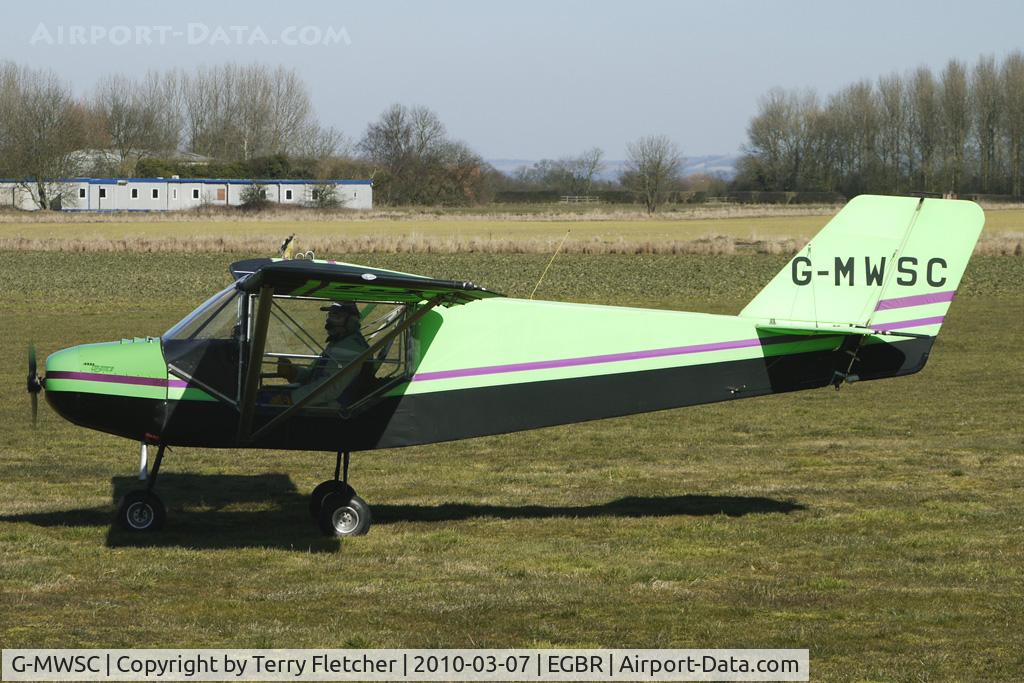 G-MWSC, 1991 Rans S-6ESD Coyote II C/N PFA 204-12019, One of the many aircraft at Breighton on a fine Spring morning