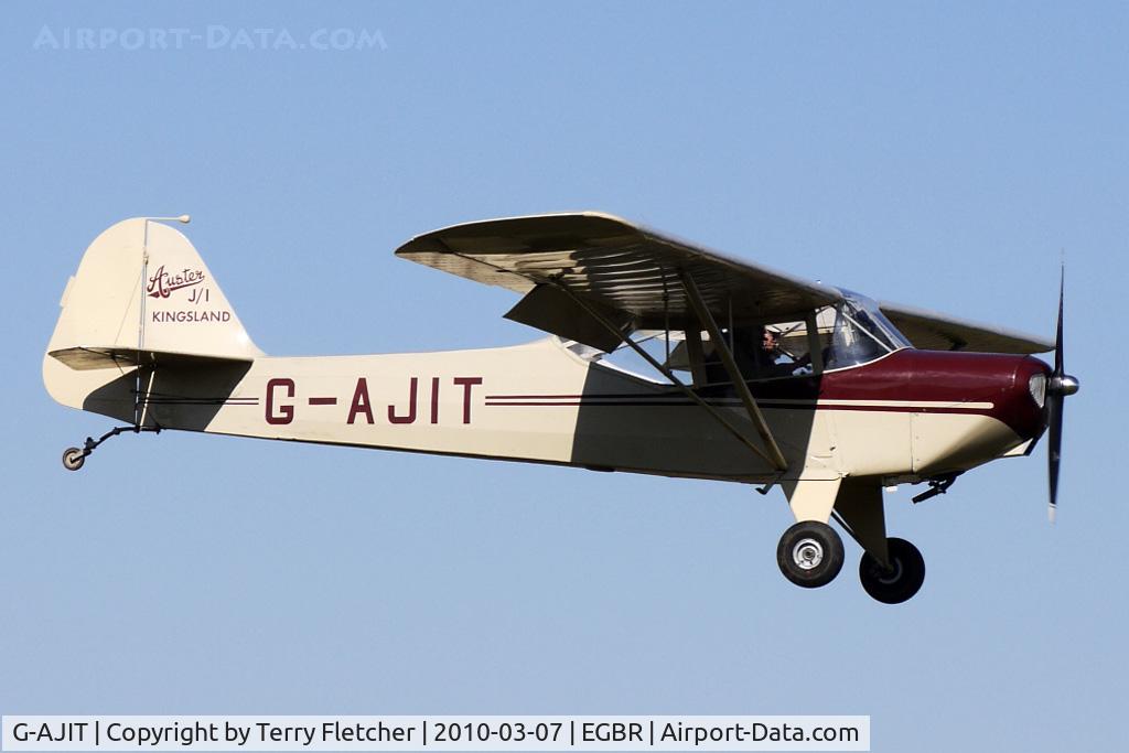 G-AJIT, 1946 Auster J-1 Kingsland C/N 2337, 1946 Kingsland Aviation Ltd AUSTER KINGSLAND - One of the many aircraft at Breighton on a fine Spring morning
