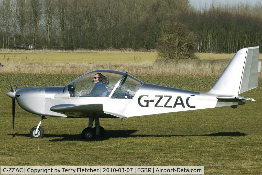 G-ZZAC, 2007 Aerotechnik EV-97 Eurostar C/N PFA 315-14642, One of the many aircraft at Breighton on a fine Spring morning