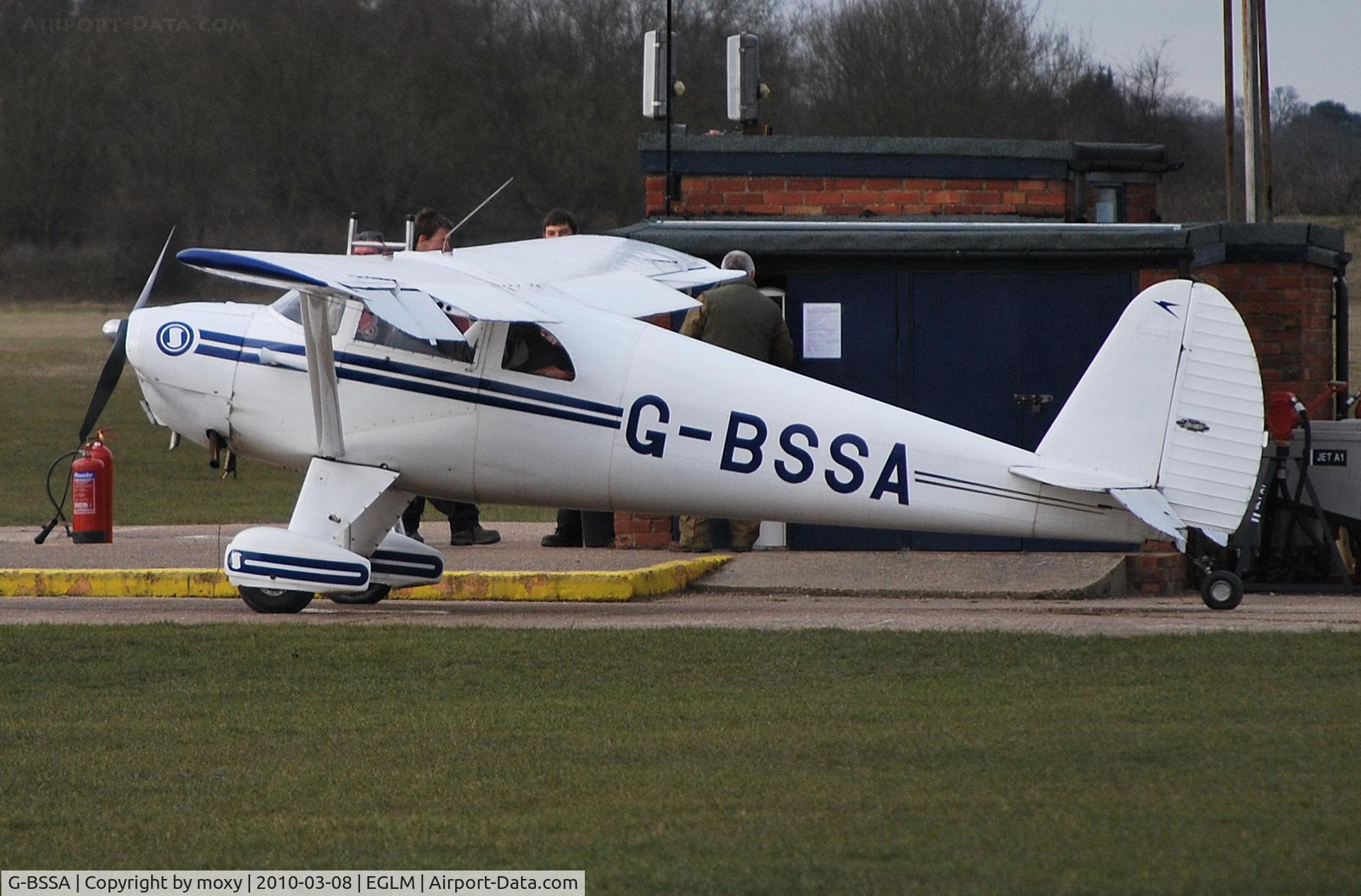 G-BSSA, 1946 Luscombe 8E Silvaire Silvaire C/N 4176, 1946 Silvaire Deluxe Ex N1449K