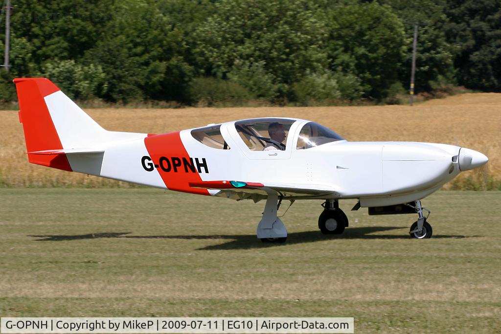 G-OPNH, 1999 Stoddard-Hamilton Glasair Super II RG C/N PFA 149-13011, Departing Runway 11 for some flying with Mew Gull G-AEXF.