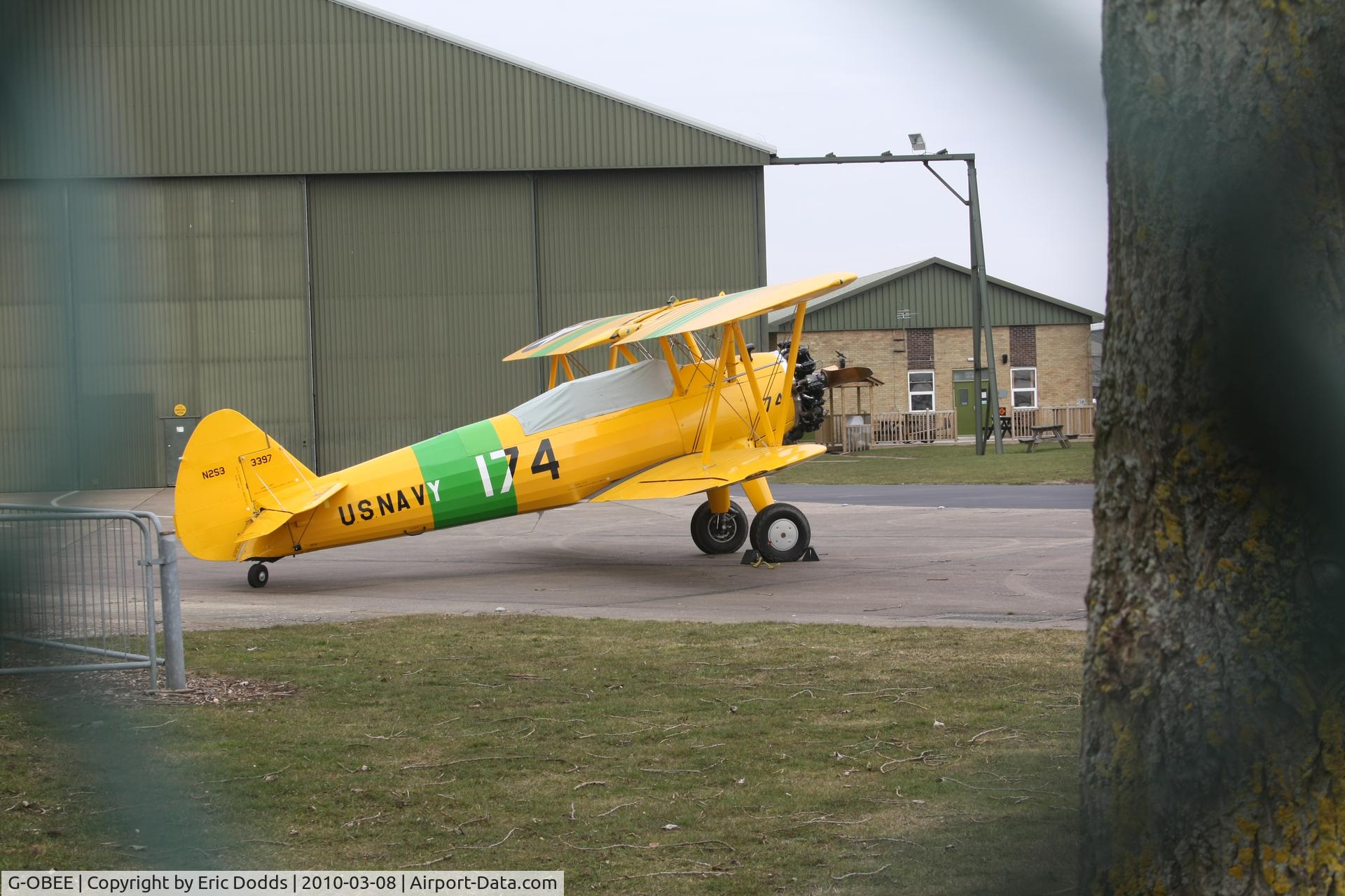 G-OBEE, 1941 Boeing A75N1 C/N 75-1174, Taken at Coningsby Lincolnshire UK