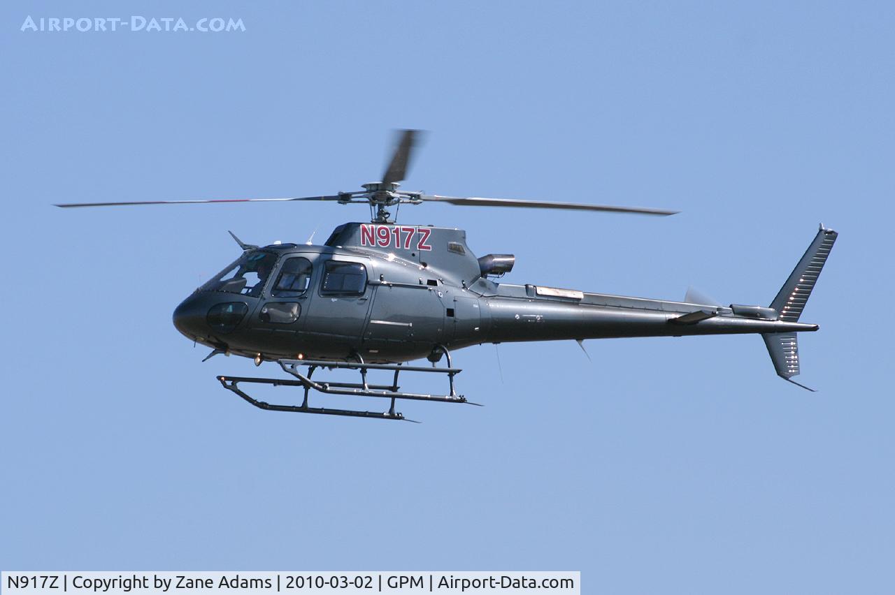 N917Z, 2008 Aerospatiale AS-350B-3 Ecureuil C/N 4403, At Grand Prairie Municpal