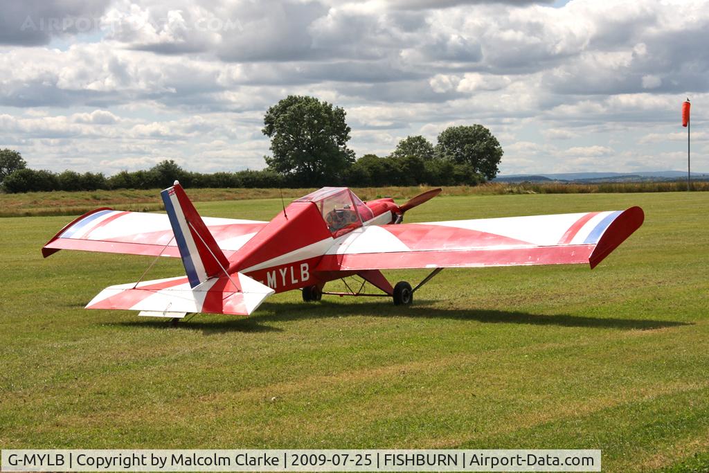 G-MYLB, 1993 Team Mini-Max 91 C/N PFA 186-12419, Team Mini-Max 91 at Fishburn Airfield, UK in 2009.