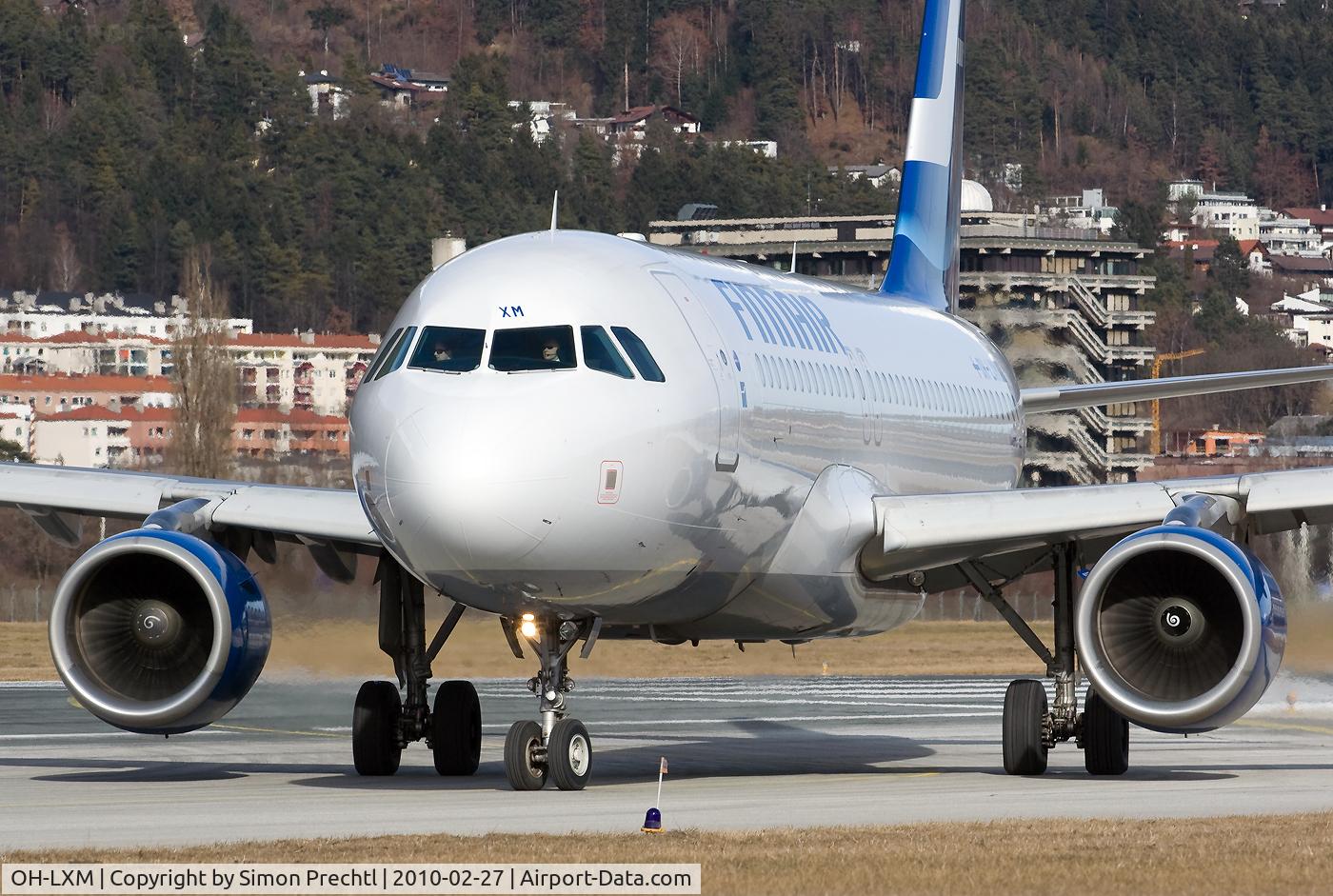 OH-LXM, 2003 Airbus A320-214 C/N 2154, OH-LXM @ Innsbruck Airport