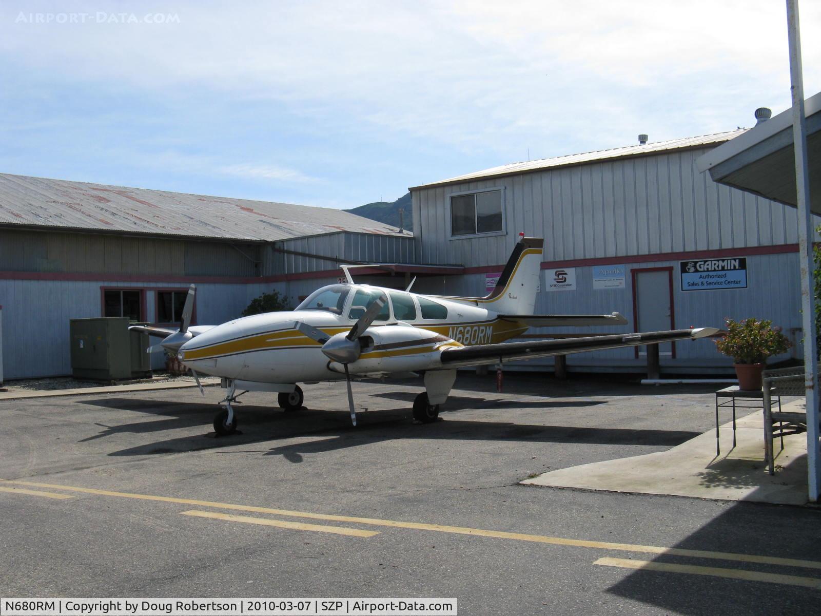 N680RM, 1966 Beech C55 Baron (95-C55) C/N TE-59, 1966 Beech 95-C55 BARON, two Continental IO-550s 285 Hp each