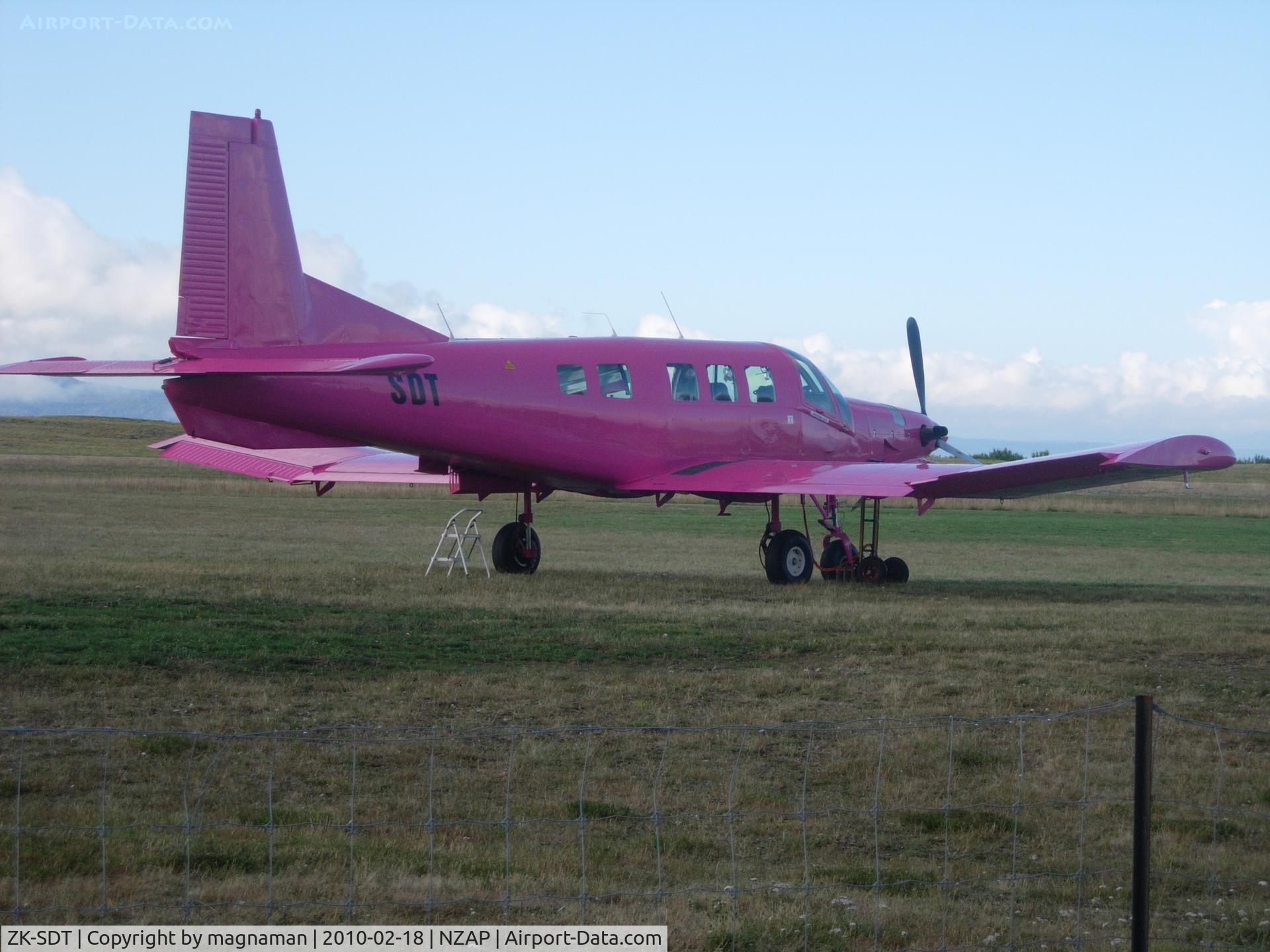 ZK-SDT, 2002 Pacific Aerospace 750XL C/N 34, get ready to jump