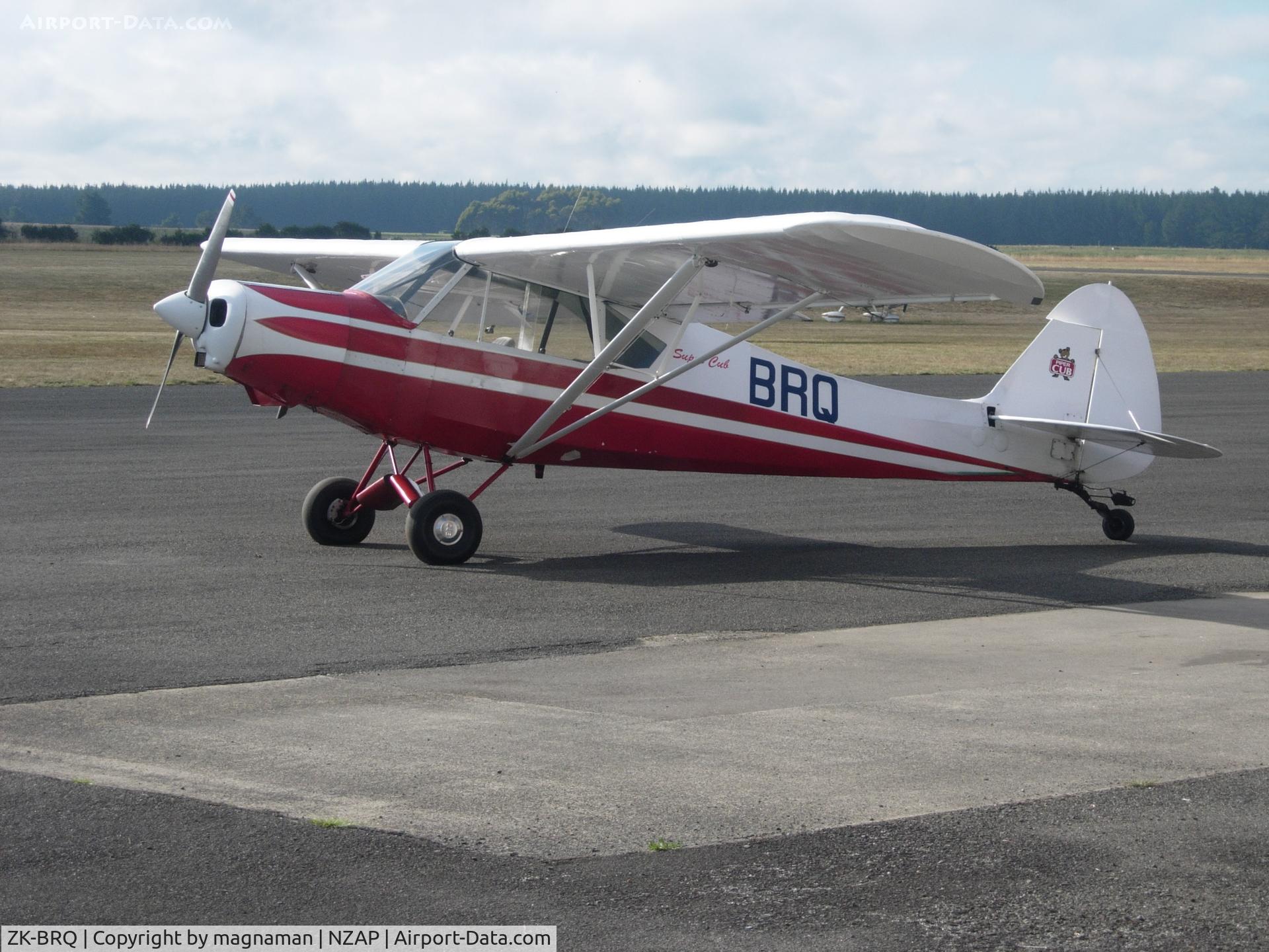 ZK-BRQ, Piper PA-18A-150 Super Cub C/N 18-5571, Nice old tug
