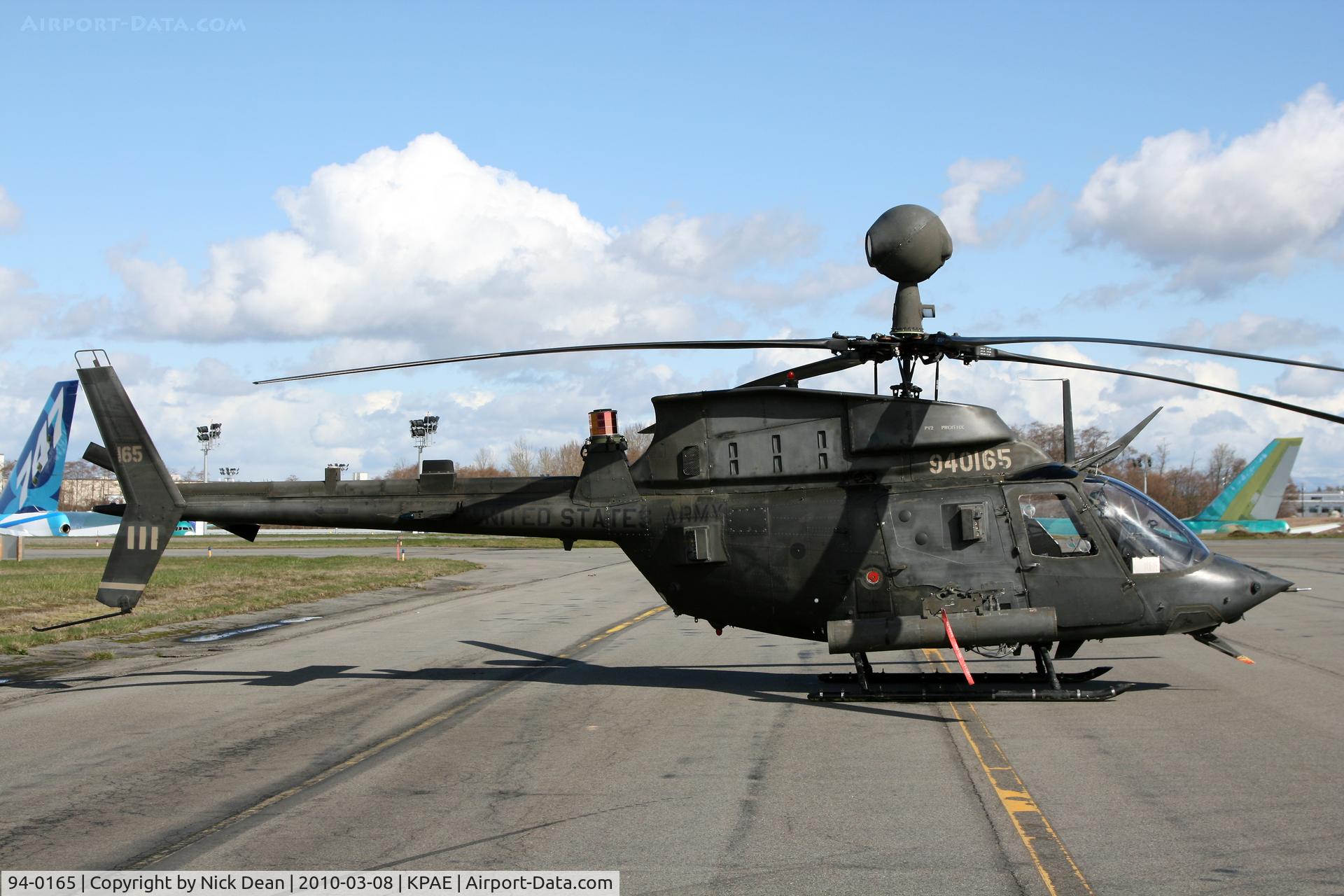 94-0165, 1994 Bell OH-58D Kiowa Warrior C/N 48416, KPAE