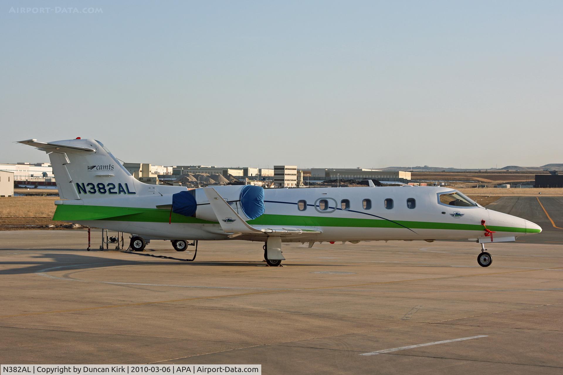 N382AL, 1997 Learjet Inc 31A C/N 142, An evening shot of this nice Learjet