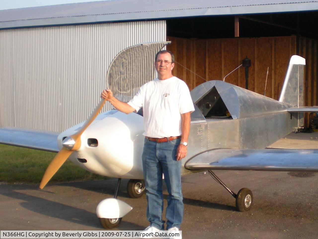 N366HG, Sonex Sonex C/N 1230, ready for first flight
