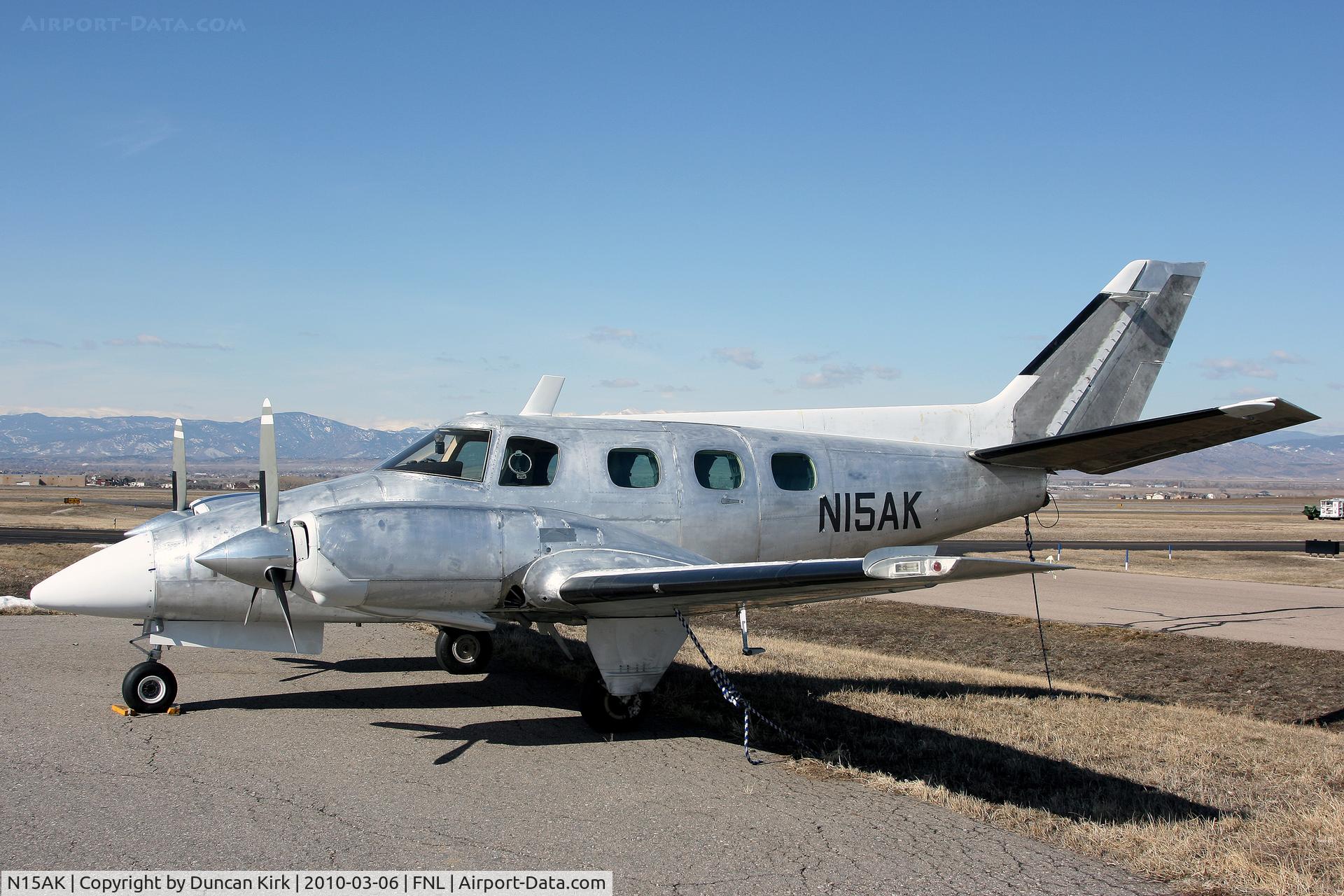 N15AK, 1973 Beech B-60 Duke C/N P-254, A little paint comes next!