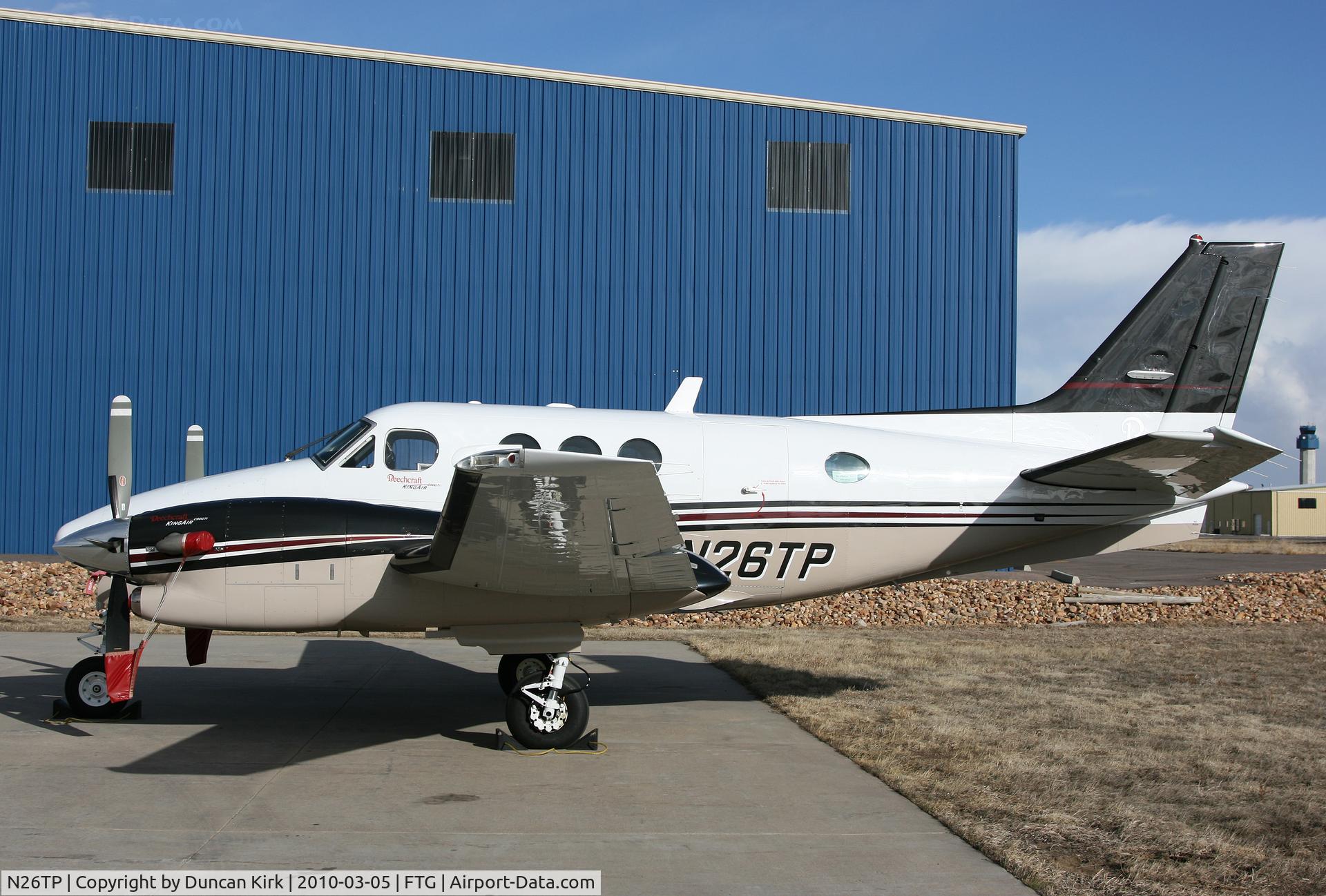 N26TP, 2007 Hawker Beechcraft C90GTI King Air C/N LJ-1847, A newer King Air 90 model