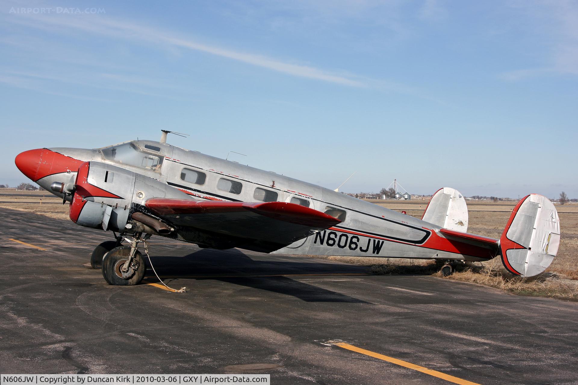 N606JW, 1952 Beech C-45H Expeditor C/N AF-895, This Beech 18 resides at Greeley