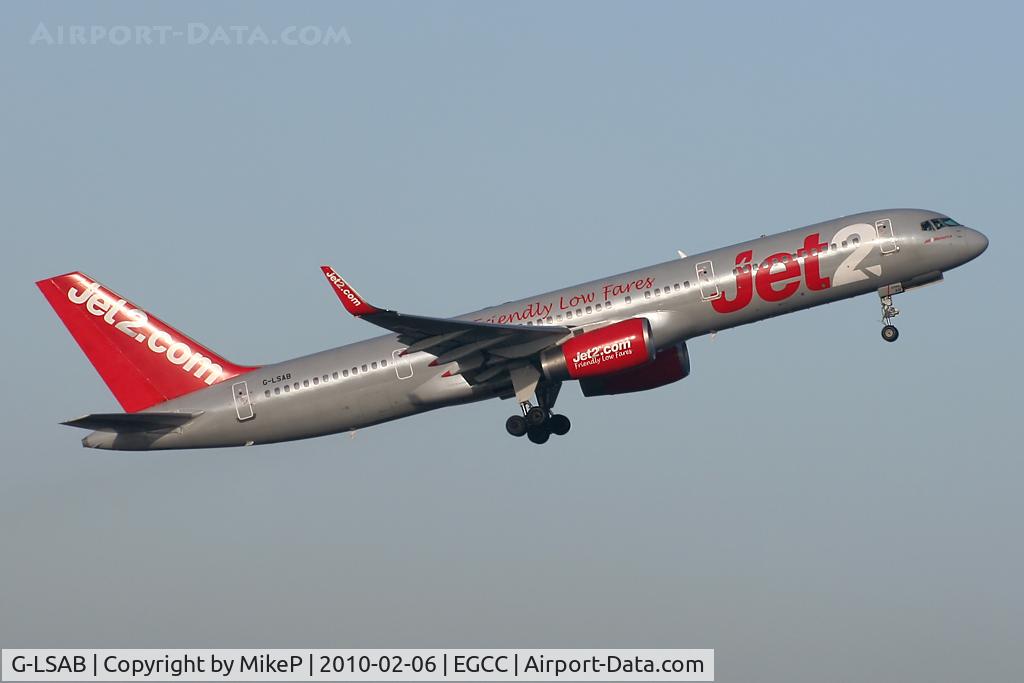 G-LSAB, 1988 Boeing 757-27B C/N 24136, With Blended Winglets & the latest Jet2 branding.