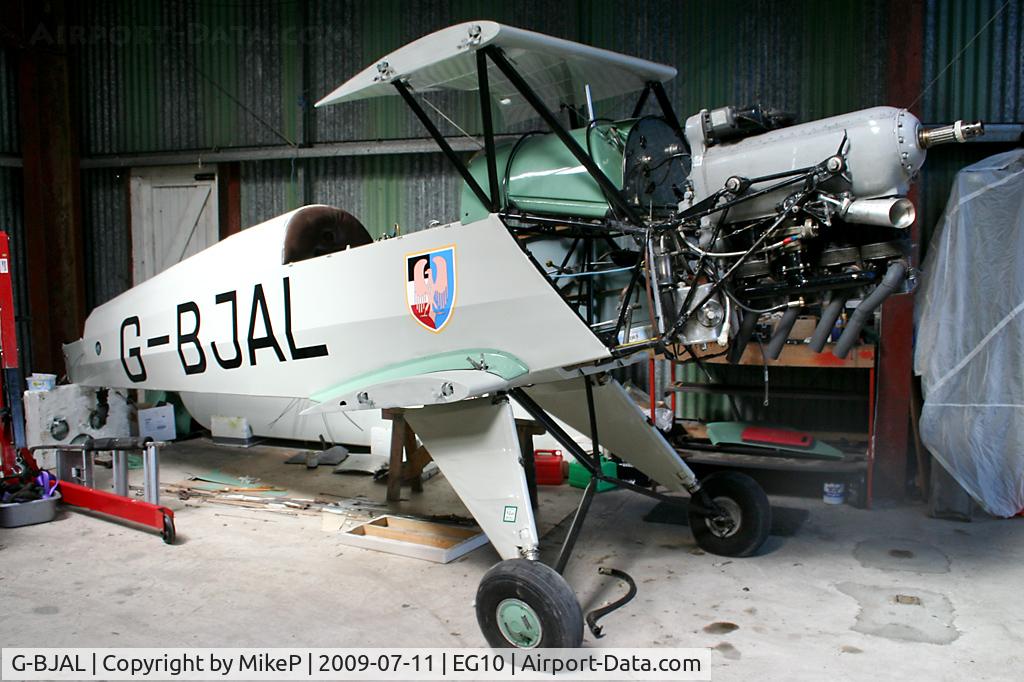 G-BJAL, 1957 Bucker 1-131E Jungmann C/N 1028, Rework progessing nicely at Breighton.