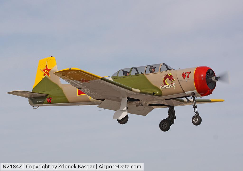 N2184Z, 1983 Nanchang CJ-6 C/N 4032019, Casa Grande Cactus Fly-In