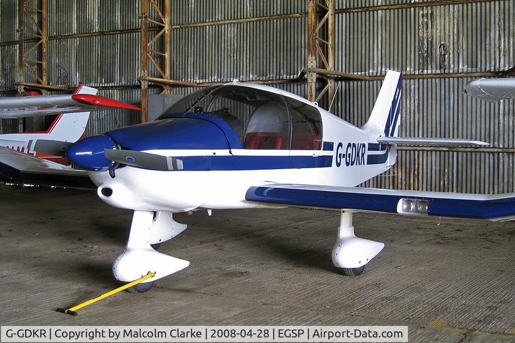G-GDKR, 1983 Robin DR-400-140B Major C/N 1623, Robin DR-400-140B Major at Peterborough Sibson Airport in 2008.