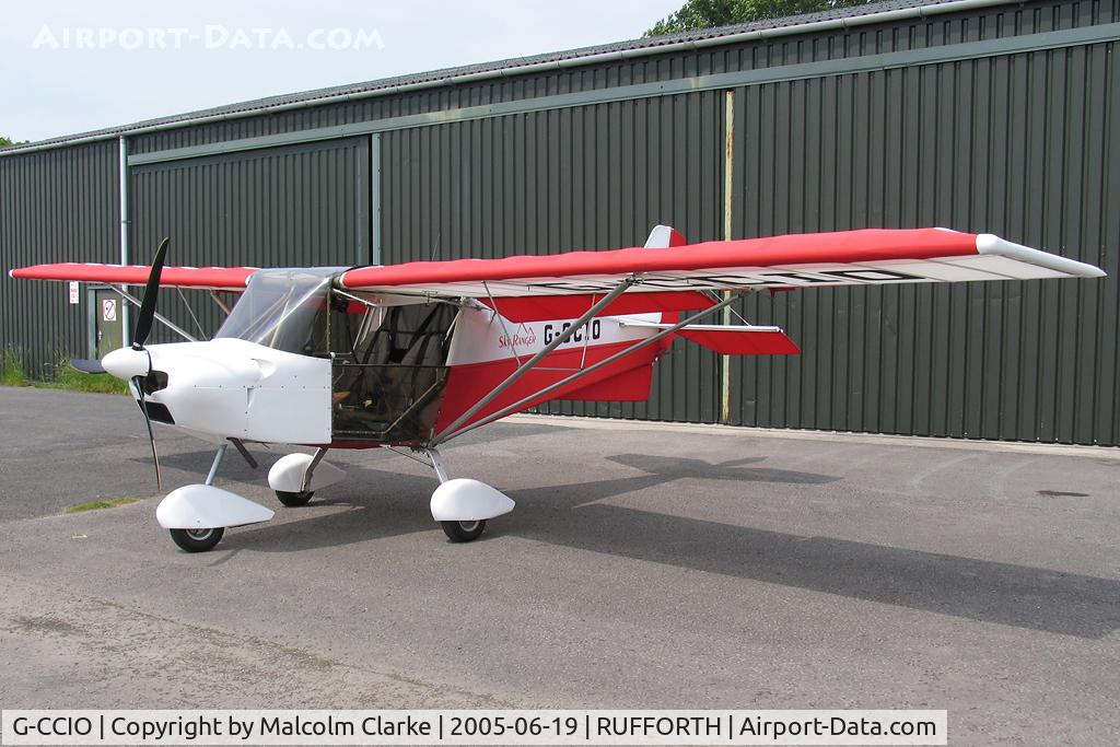 G-CCIO, 2003 Best Off Skyranger 912(2) C/N BMAA/HB/261, Best Off Skyranger 912(2). At The York Flying Club's Microlight Fly-in, Rufforth Airfield East, UK in 2005.