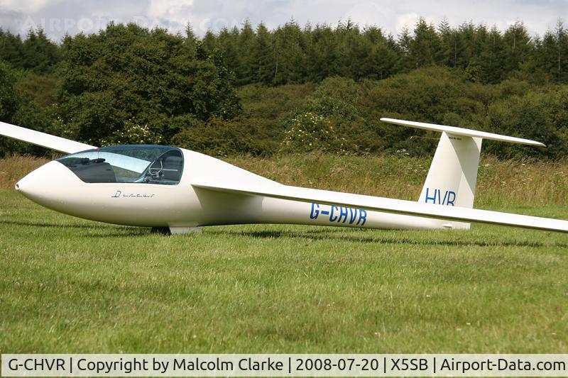 G-CHVR, Schempp-Hirth Discus b C/N 560, Schempp-hirth Discus B at The Yorkshire Gliding Club, Sutton Bank, UK in 2008.