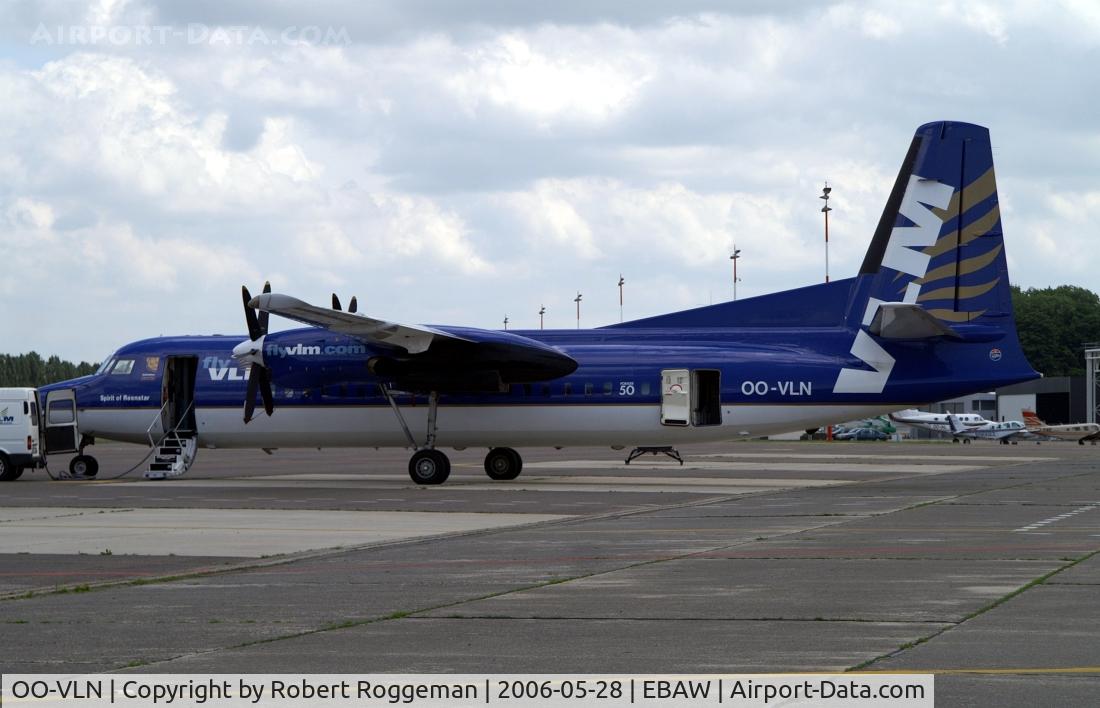 OO-VLN, 1989 Fokker 50 C/N 20145, Spirit of Reenstar